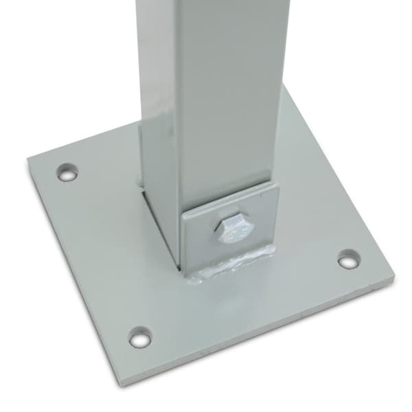Parkeringslåsestolpe 65cm enkelt foldbar 2 styks sæt Bituxx