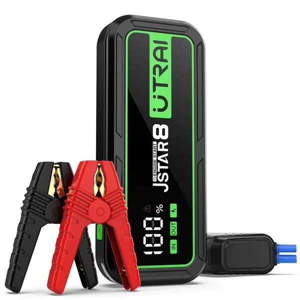 Hyppykäynnistin Power Bank, 3000A huippuvirta, 20000mAh kapasiteetti, JS-8 3000A