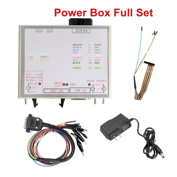 KTM FLASH JTAG Power Box, Hitachi-yhteensopivuus, ilmainen toimitus, Koko setti