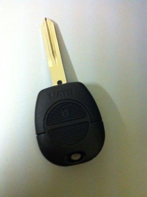 2 BUTTON REMOTE KEY FOB CASE SHELL NEW WITH HEAD FITS NISSAN PRIMERA SERENA