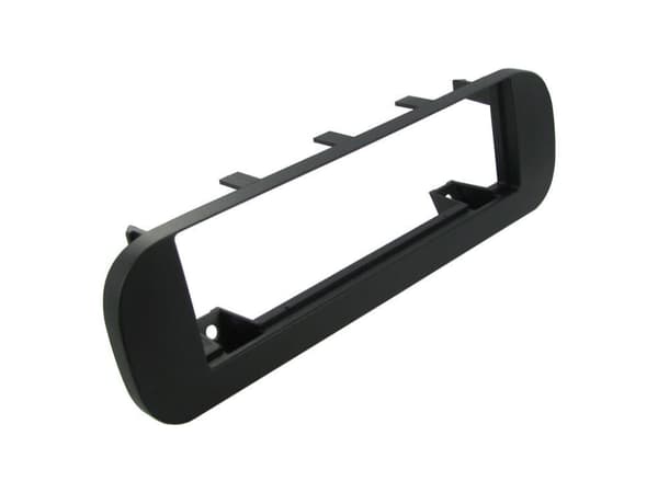 CT24FT33 BLACK SINGLE DIN STEREO FACIA FASCIA PLATE TRIM FOR FIAT PANDA 2012>