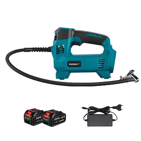 Sähköinen Ilmapumppu, Korkea Paine, Langaton, 2 akkua EU-pistokkeella 2 Battery EU Plug