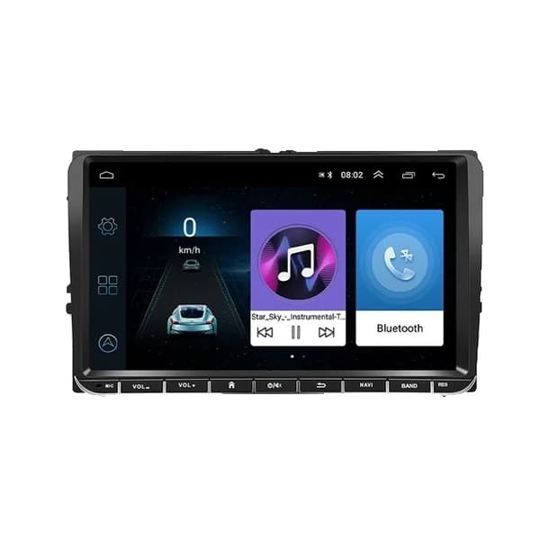 Carplay Android Auto bilradio, multimedieafspiller, GPS, V1 2 32G 12LED