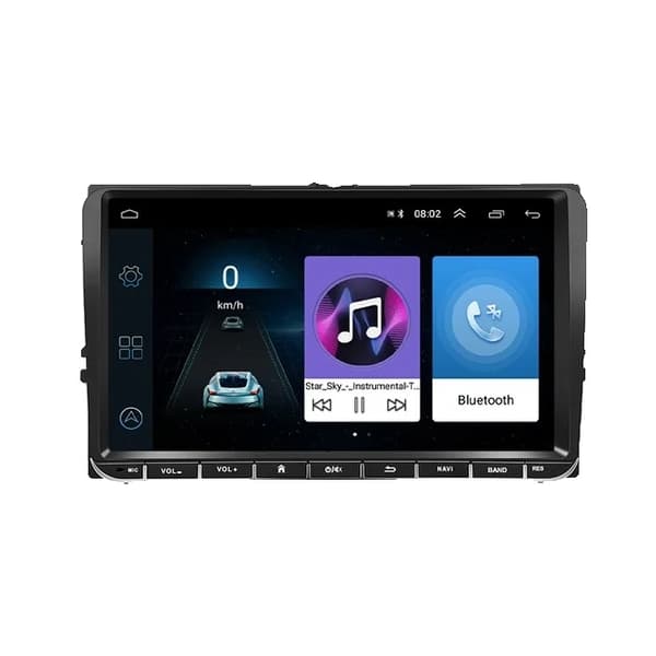 Carplay Android Auto bilradio, multimedieafspiller, GPS, V1 2 32G 12LED