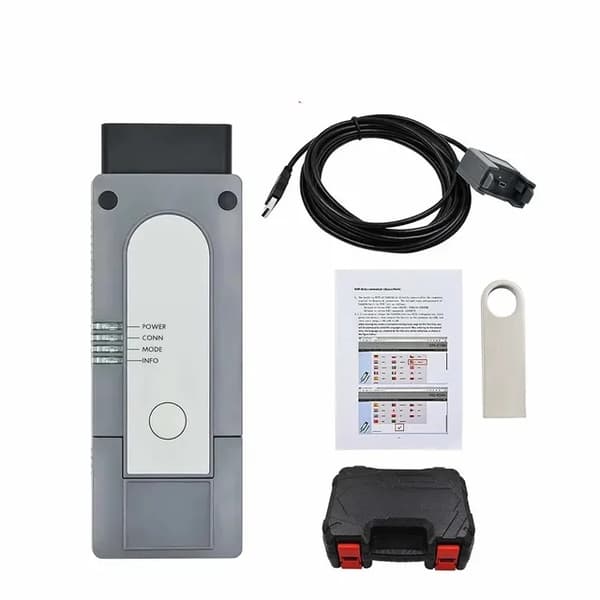 OBD2-diagnostiikkatyökalu, WIFI-yhteys, UDS CAN FD -tuki, Muovilaatikolla