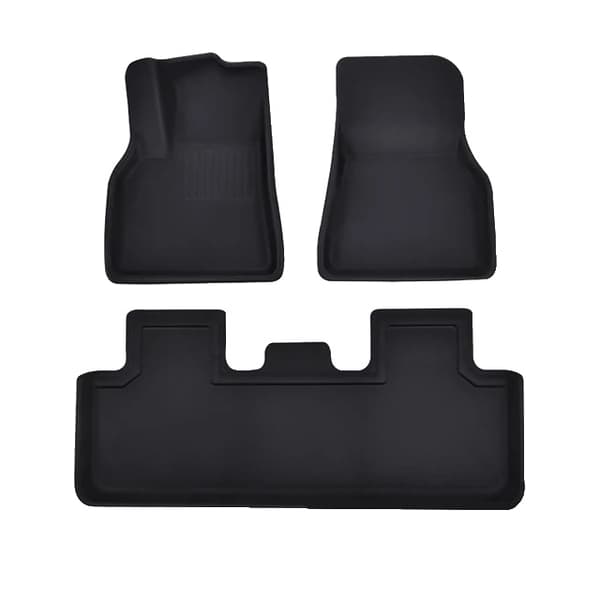 Tesla Model Y Gulvmåtter, 3D Design, Kraftig Non Slip , M3 LHD gulvmåtte