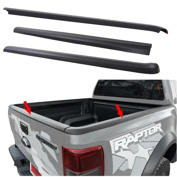 Ford Ranger Raptorin takaluukun suojus, etu- ja takaosan suojaus, helppo asennus., 3 kpl setti 3pcs set