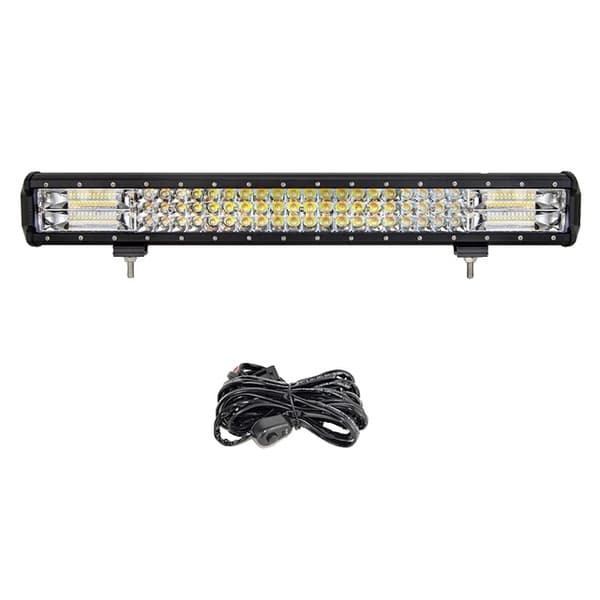 LED-ljusramp, dubbel färgblink, terrängfordon, Med trådkit With wire kit