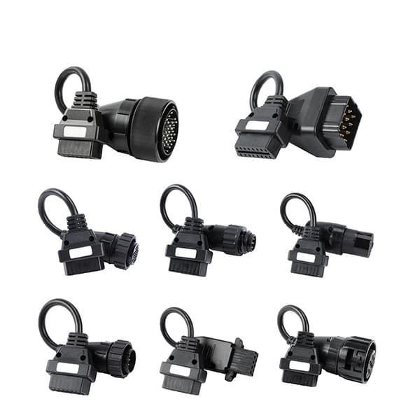 TCS Pro Multidiag Pro + OBD2 kabler, IVECO lastbil diagnostik, 8 dele, 2021