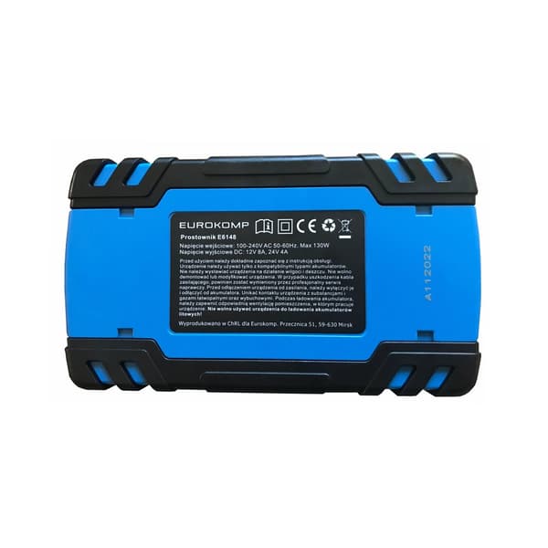 Automatisk ensretter 12V 8A-24V 4A E6148