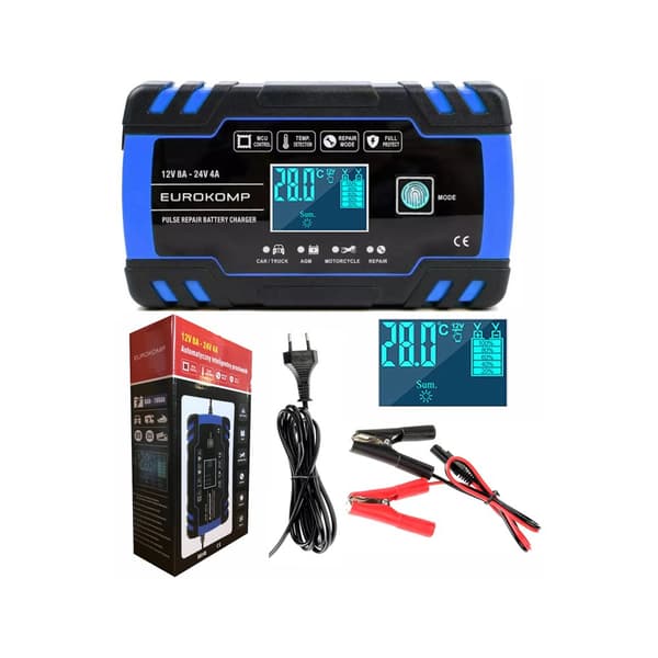 Automatisk ensretter 12V 8A-24V 4A E6148