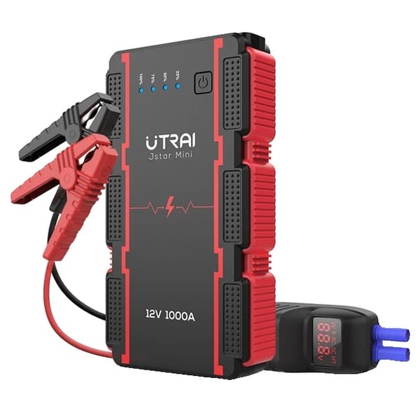 Hyppykäynnistin Power Bank, 1000A huippuvirta, kannettava ja hätäapu, JS-mini