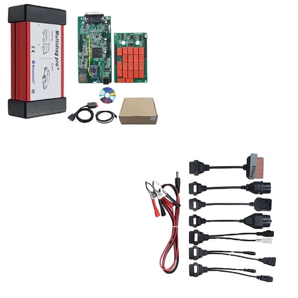 Bil Lastbil ODB2-skanner, Multidiag Pro+, Bluetooth 43-teknik, Fri frakt, V30 Med BT
