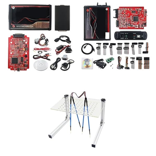 ECU Manager, Röd Kess V5017, LED BDM-ram, LED BDM FRAME