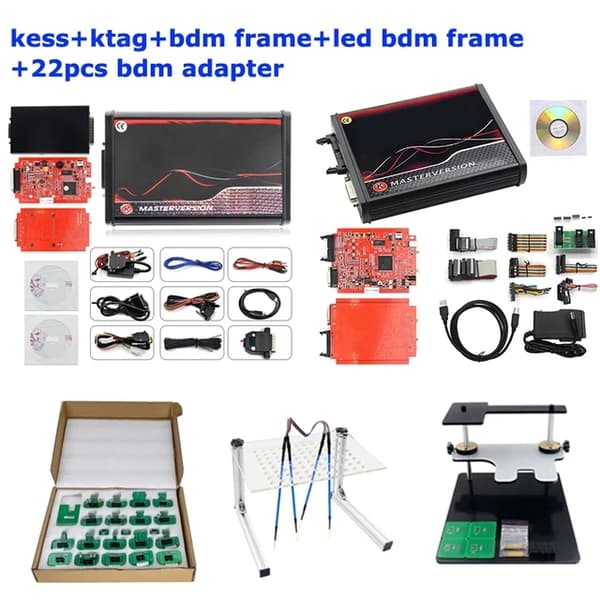ECU Manager, Punainen Kess V5017, LED BDM-kehys, LED BDM FRAME