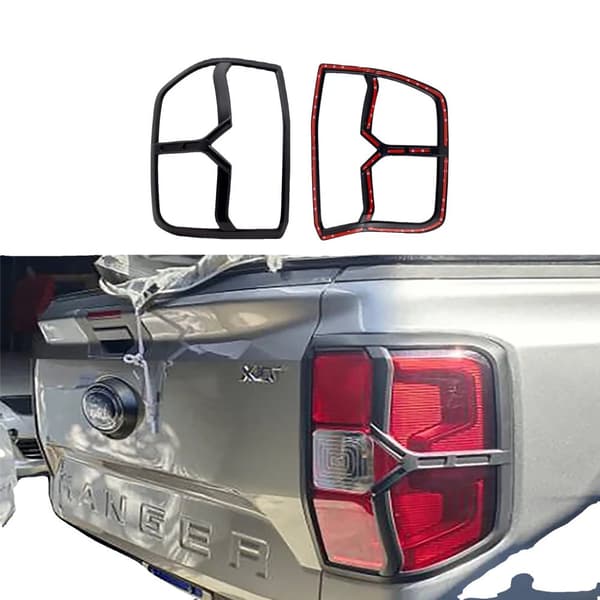 Ford Ranger 2023 XLT XLS XL, Ajovalon suojus, Takavalon suojus, Ivory
