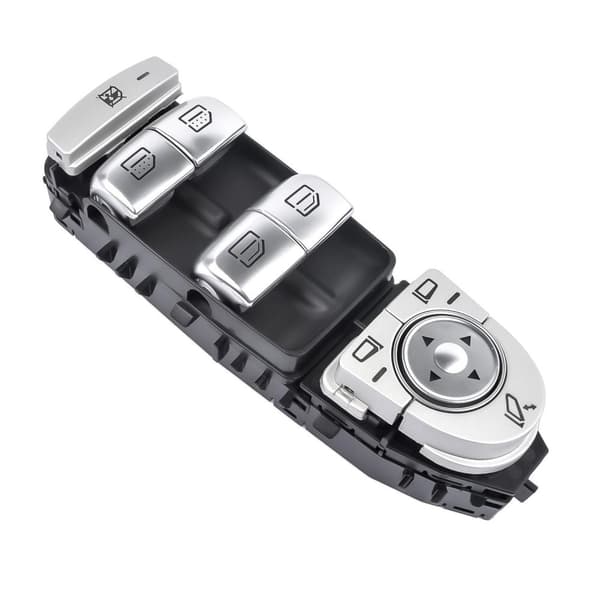 Vindueshovedkontaktknap, sort farve, kompatibel med Mercedes E/S W213 W222 E250 E63 AMG S500 S350