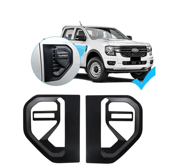 Ford Ranger 2023 XLT XLS XL, Ajovalon suojus, Takavalon suojus, ovenkahvan suojus