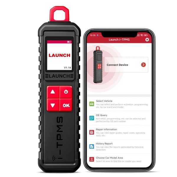 Dæktryksdetektor, håndholdt design, sensoraktiveringsenhed, X431 I-TPMS