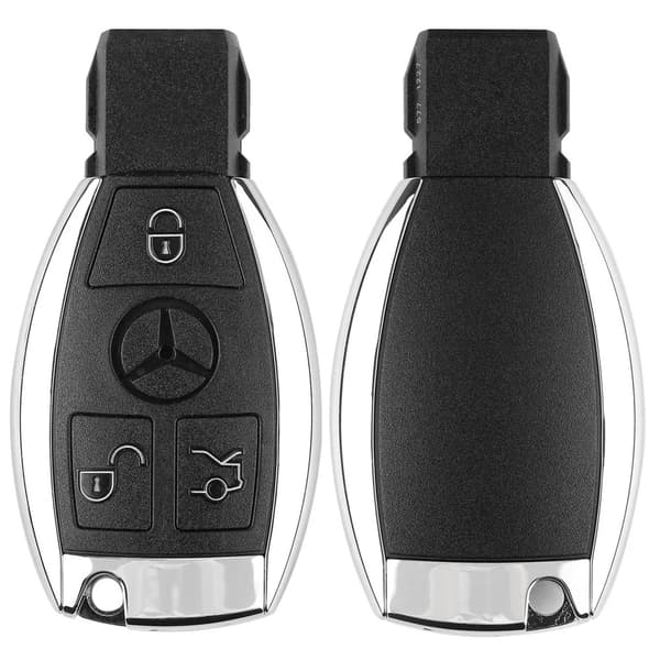Smart nyckelskal, fungerar med Xhorse VVDI BE Key Pro, FBS3 KeylessGo, 3 knappar, 5 stycken