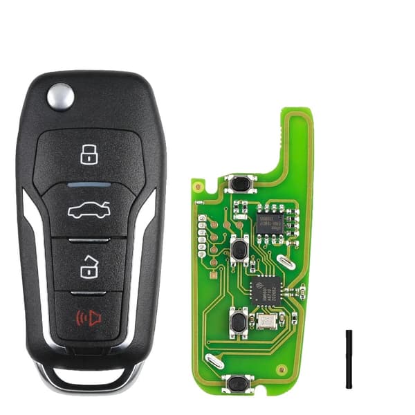 Xhorse XK Langallinen Kaukoavain, 5 KPL/ERÄ, Yhteensopiva Mini Key Toolin kanssa, Fédération de russie, XKB501EN