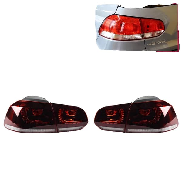Bil Lys, LED Baglygte, Bremse Signal, Rød Red