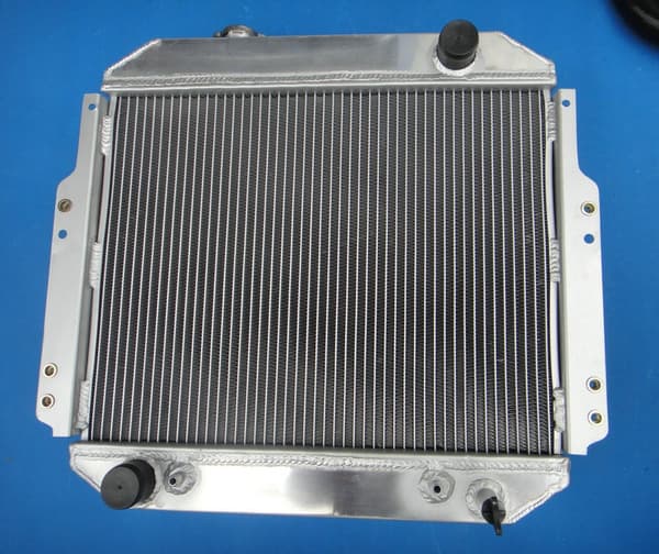 Aluminium radiator, højtydende køling, kompatibel med 1988-1992 Nissan gaffeltruck.
