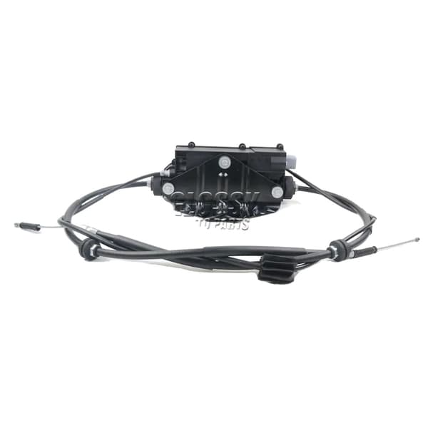 Elektrisk parkeringsbremseaktuator-kit, kompatibel med BMW X5 E70 X6 E71 E72, inkluderer kontrolenhed, bremsemodul og controller.