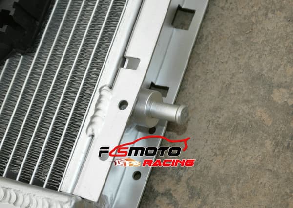 Aluminium radiator, højtydende køling, kompatibel med 1981-1991 Renault Super 5 R5.