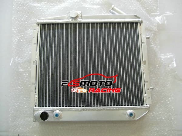Aluminium radiator, højtydende køling, kompatibel med 1981-1991 Renault Super 5 R5.