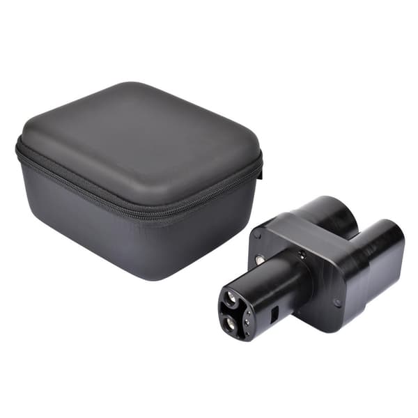 DC-adapter, europeisk standard, typ 2 kombiadapter