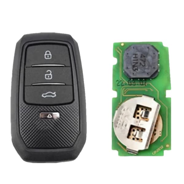 Toyota Smart Key, Understøttelse af 4D 8A 4A, Nøgleskal inkluderet