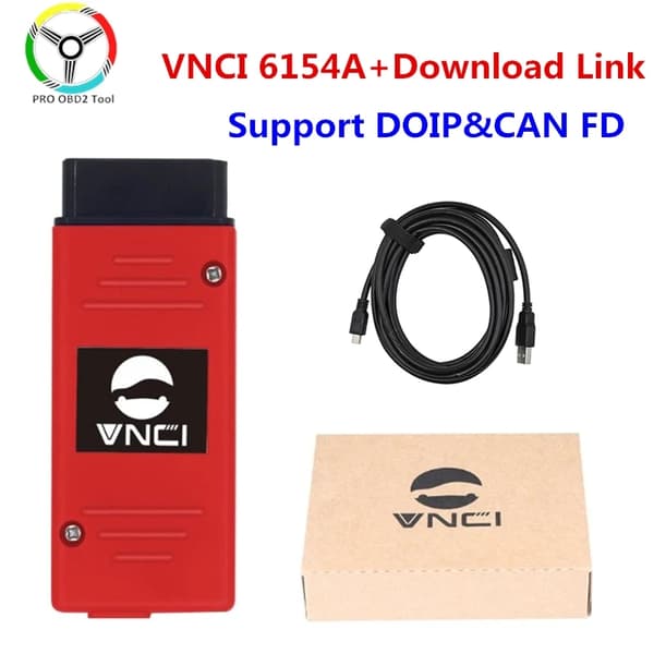 VNCI 6154A, 110 ohjelmistotuki, CAN FD DoIP -protokolla, VNCI 6154A