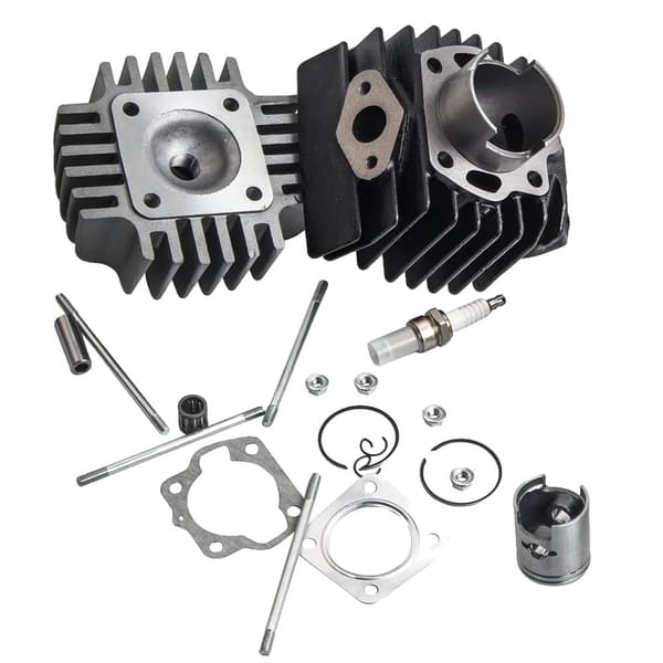 Suzuki Quadrunner LT50 Top End Kit, Cylinder, Stempel inkluderet, Pakning og Hovedkomponenter.