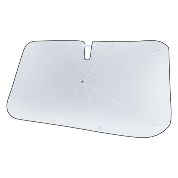 Reflekterende forrude solskærm til CoolRide bil 131x69cm sort