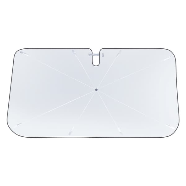 Reflekterende forrude solskærm til CoolRide bil 131x69cm sort