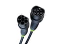 Miniatyrbilde 2 av 5: Green Cell Žalias Cell GC Snap Kabelis EV Typ 2 11kW 5m 16A til £adowania Tesla Model Y 3 S