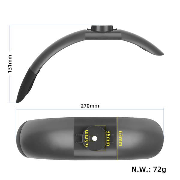 Främre Stänkskärm till Xiaomi 4 Pro