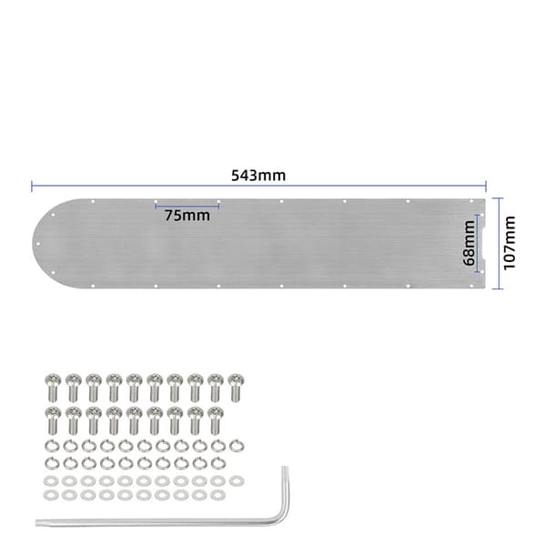 Bunnplate i rustfritt stål for Xiaomi 4 Pro