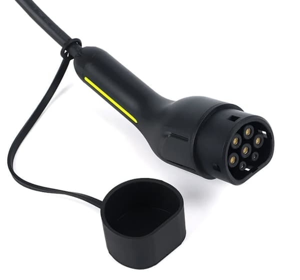 Ladekabel elbil -Type 2 opladningskabel  til 1 fase op til 16A, 7-22  kW effekt.
