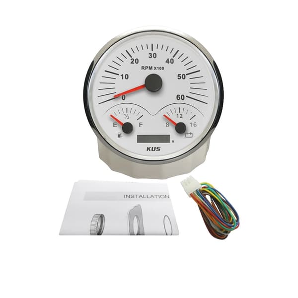 Måler, Multifunktion, Baggrundsbelysning, 240-33ohm 4-1-BS