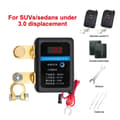 Miniatyrbillede 2 af 2: Batteriafbryderkoblingsknap, Automatisk Strømafbrydelse, Forhindrer Batteriafladning, 2 Fjernbetjeninger SW3501