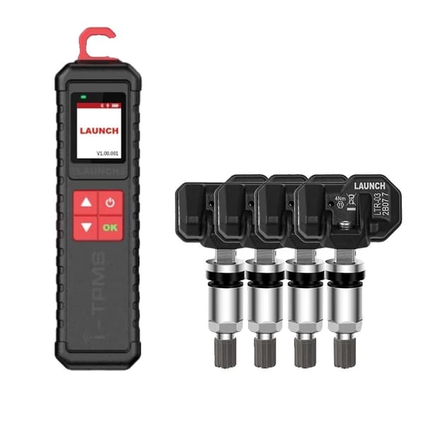TPMS-palvelutyökalu, kädessä pidettävä muotoilu, yhteensopiva X431-skannerin kanssa., i-TPMS with 4 pcs sensor