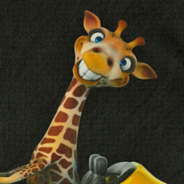 Statisk Gardin Solskydd Bil Fönster Skärm Giraffe