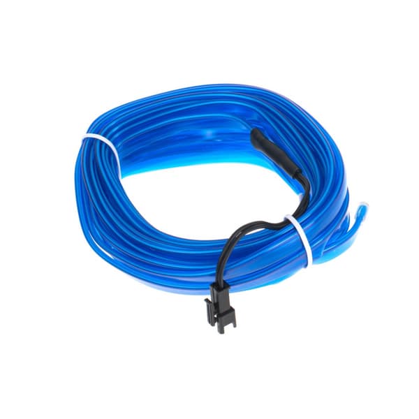 Ambient tape Ambient belysning LED optisk fiber 3m blå tejp