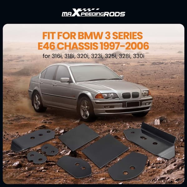 BMW 3-serien E46 Subframe Reparationssæt, Højtydende, Præcis Pasform