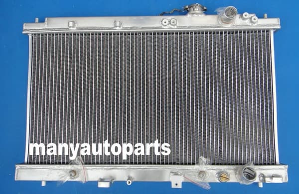 Alumiininen jäähdytin Acura Integra DC2:lle, kaksirivinen, 13 3/4"x26" ydin koko,vain lämmitin