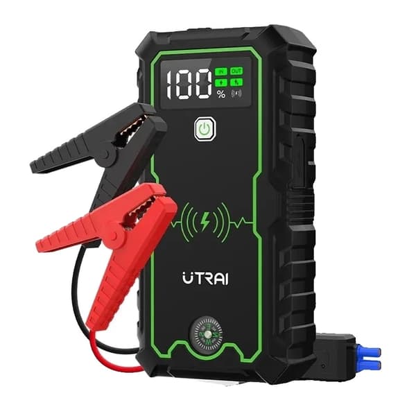 2500A Auton käynnistin, 10W langaton lataus, 16000mAh virtapankki,jektJS1-Projekt