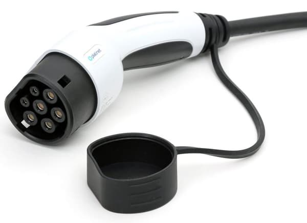 Platinet electric car charging cable Type-2 22kW 5m
