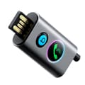 Pikkukuva 2 / 6: Auton langaton äänilähetinvastaanotin USB AUX TF Card JR-CB7 harmaa